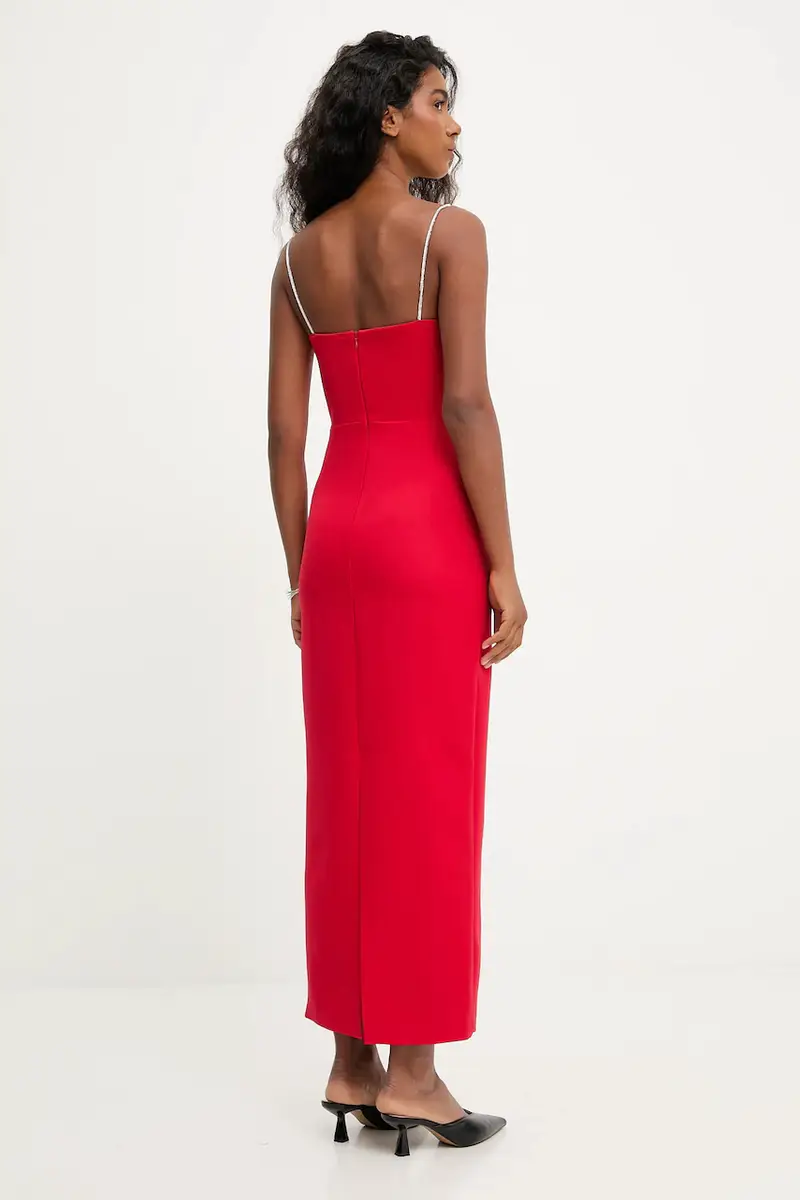 vestito colore rosso miniatura 3