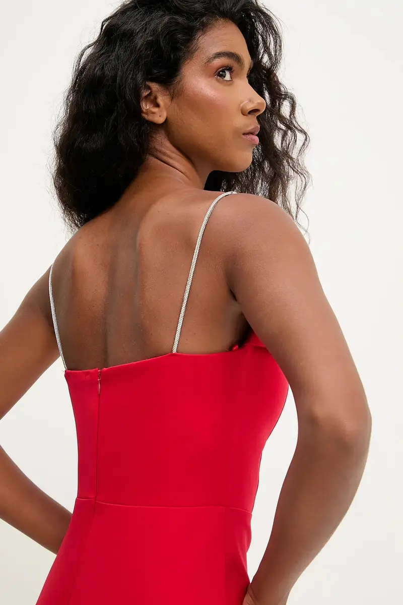 vestito colore rosso miniatura 5