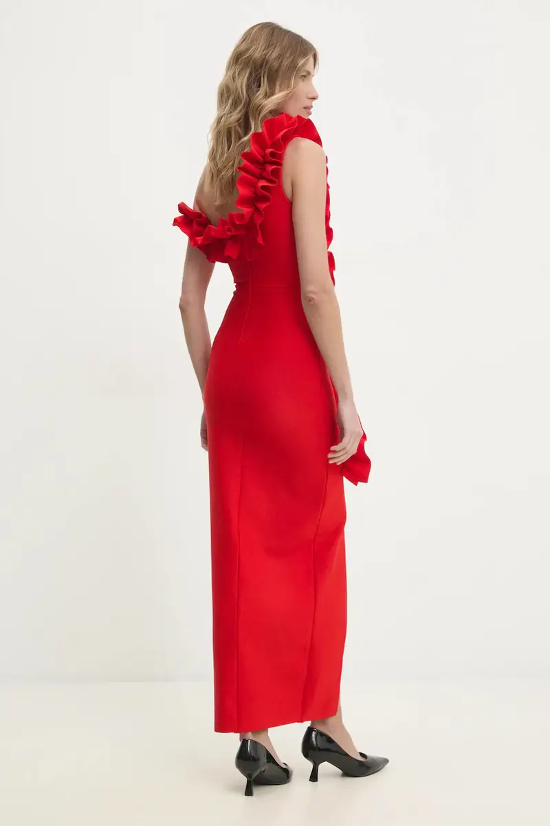 vestito colore rosso miniatura 3