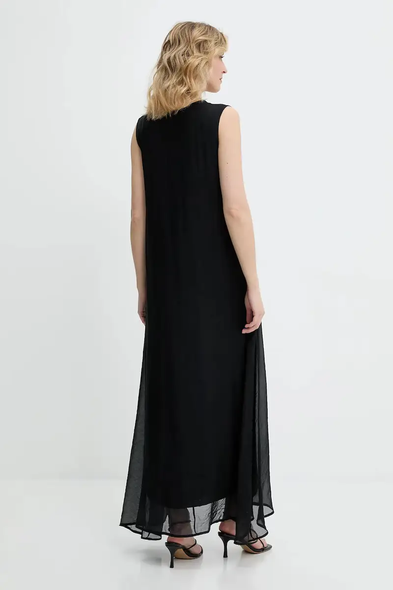 vestito colore rosso Nero miniatura 3