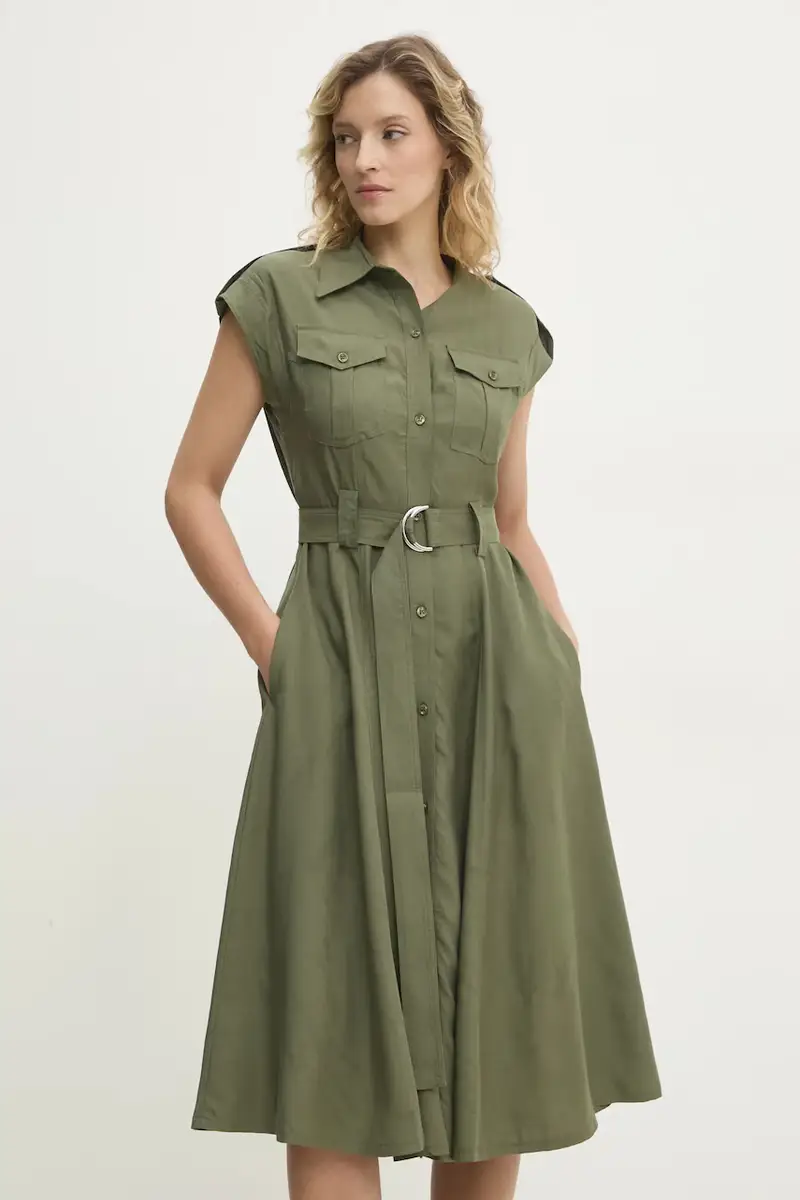 vestito colore verde miniatura 2