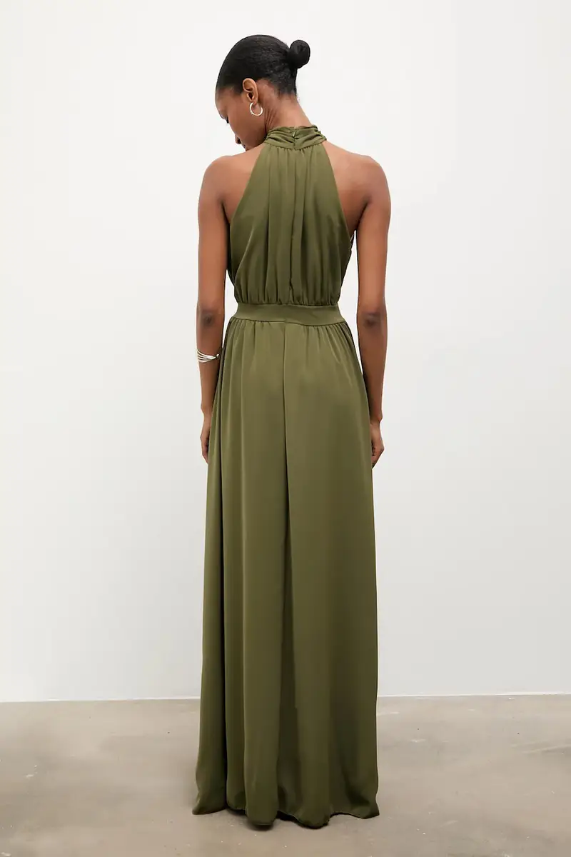 vestito colore verde miniatura 3