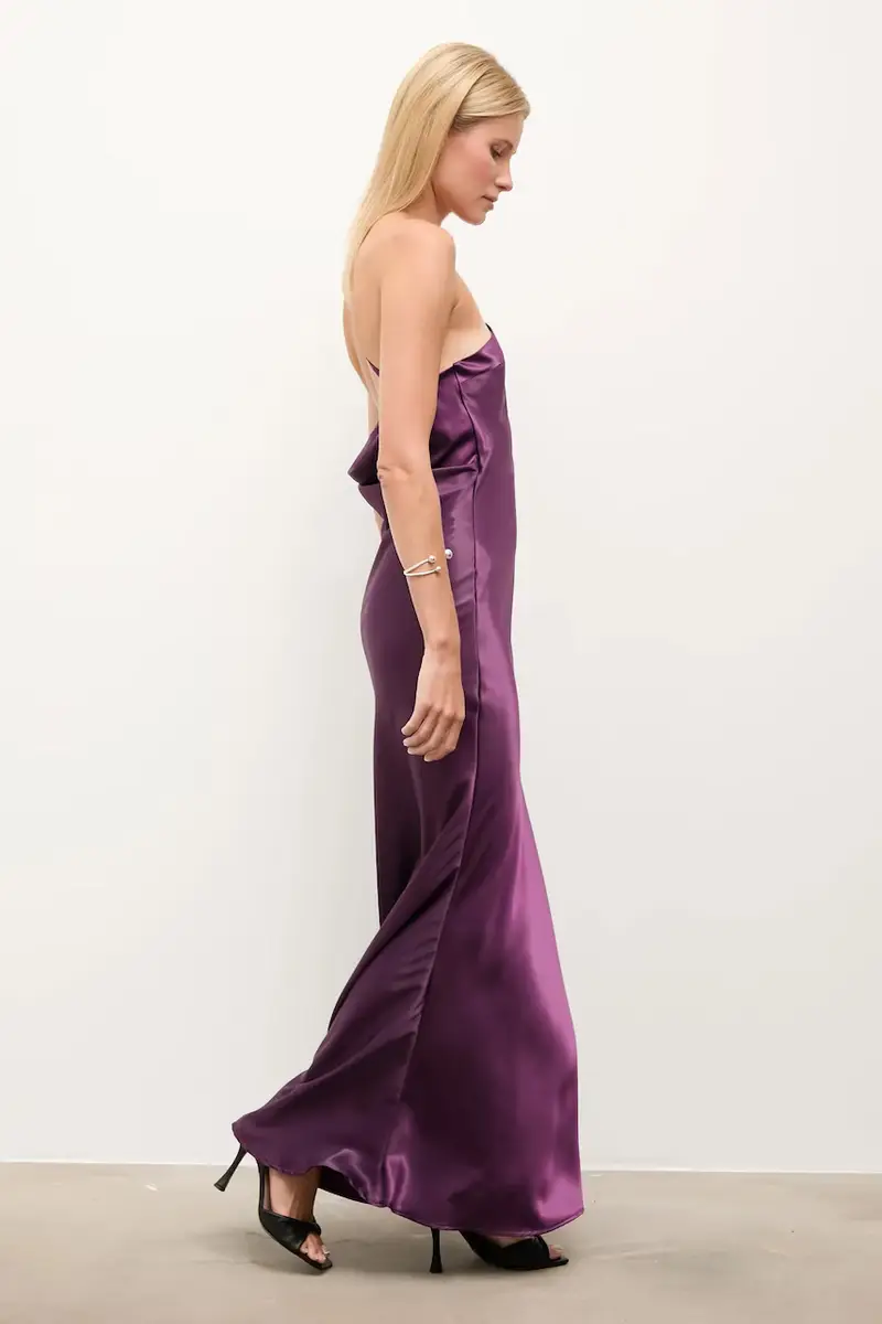 vestito colore violetto miniatura 3