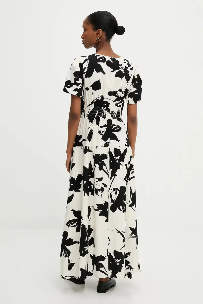 vestito di lino colore nero miniatura 3