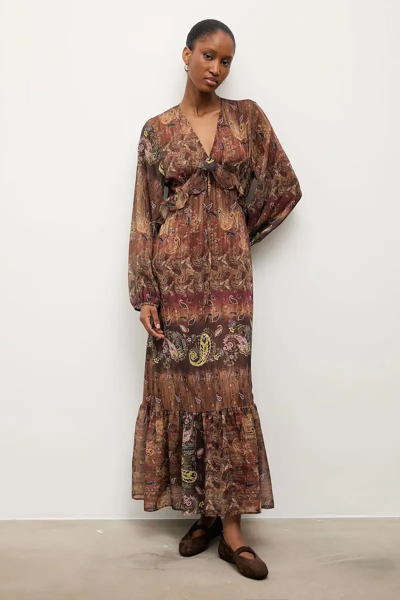 vestito Marrone miniatura 3