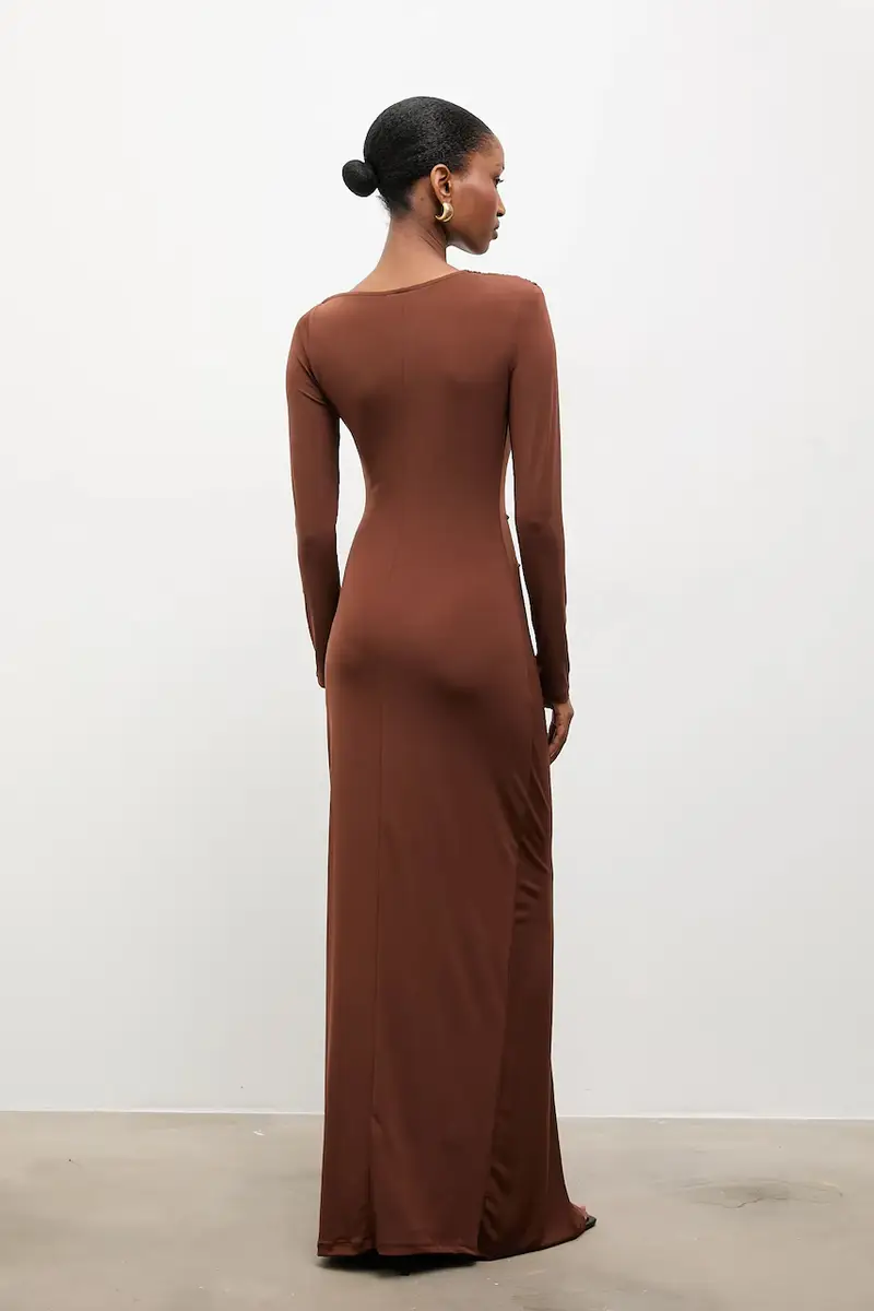 vestito Marrone miniatura 3