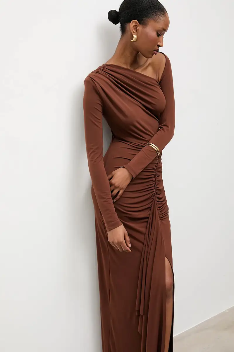 vestito Marrone miniatura 4