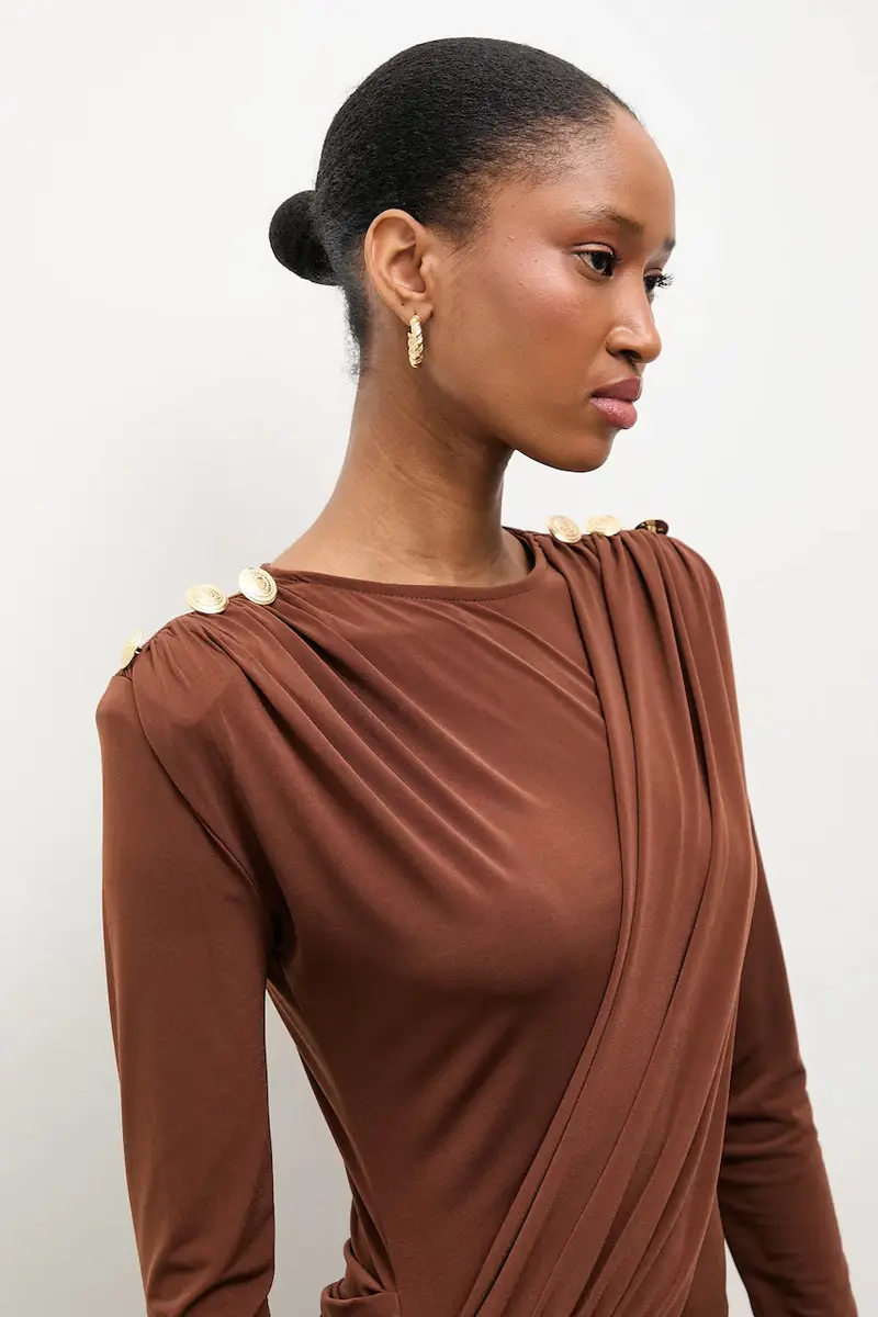 vestito Marrone miniatura 4