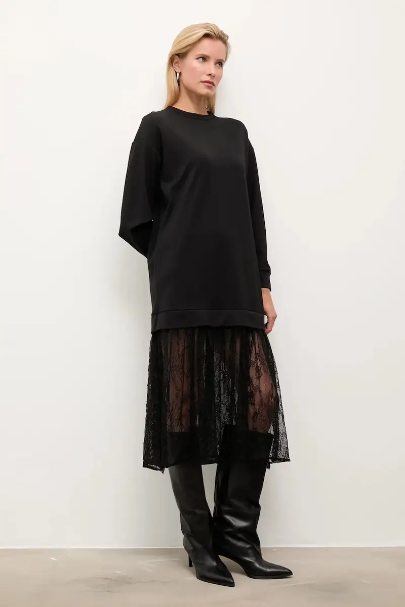 vestito Nero miniatura 2