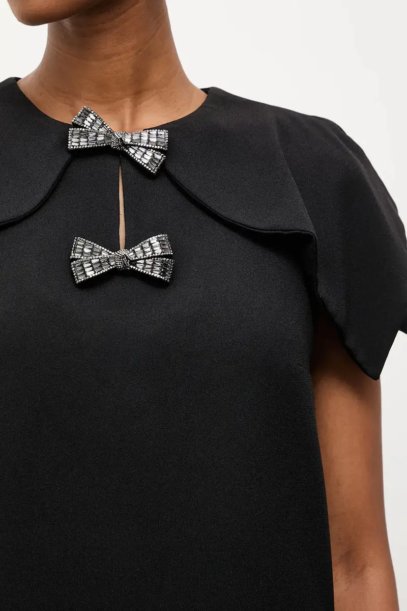 vestito Nero miniatura 5