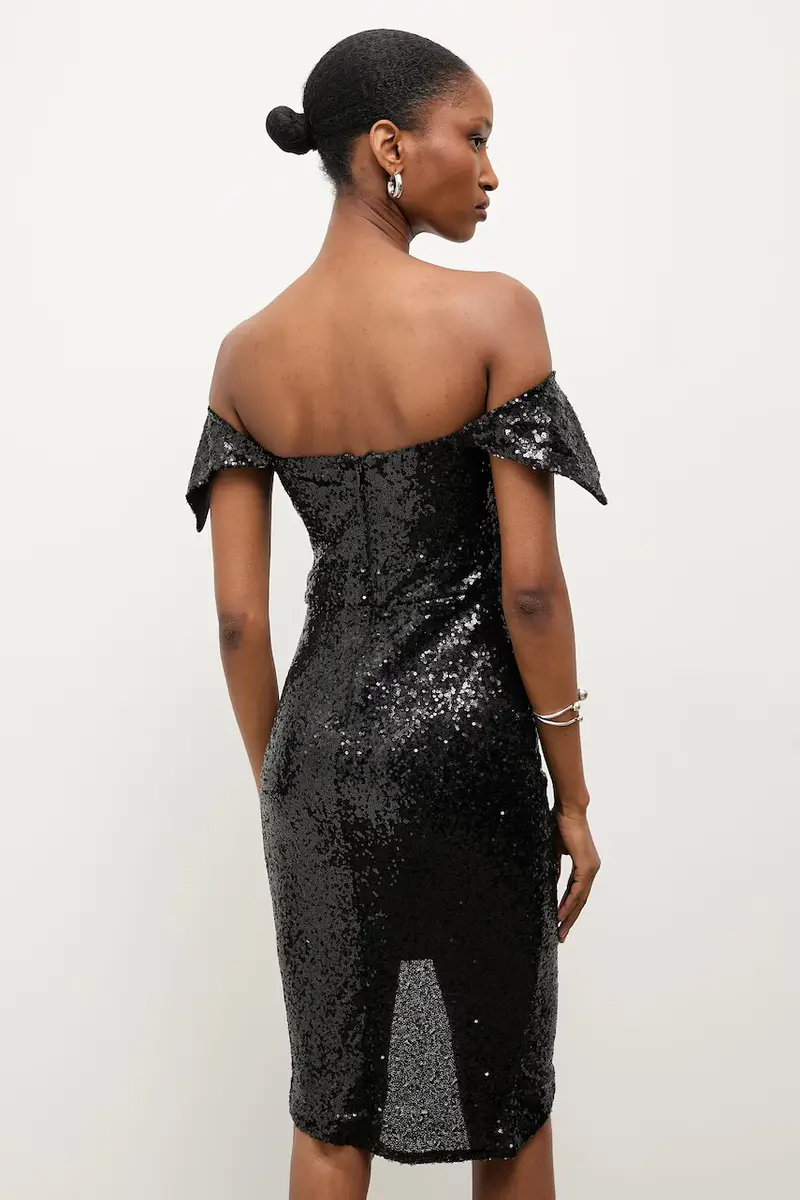 vestito Nero miniatura 3