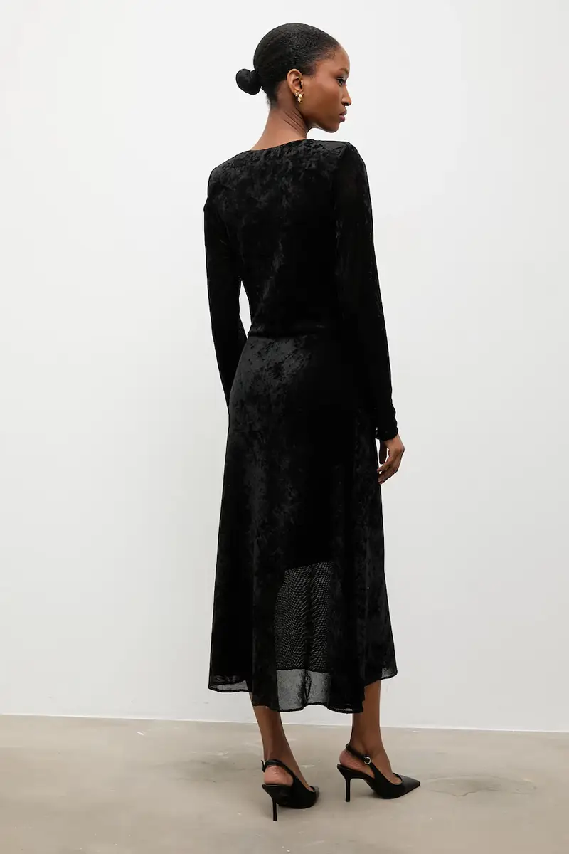 vestito Nero miniatura 3