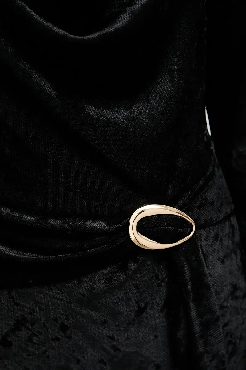 vestito Nero miniatura 5