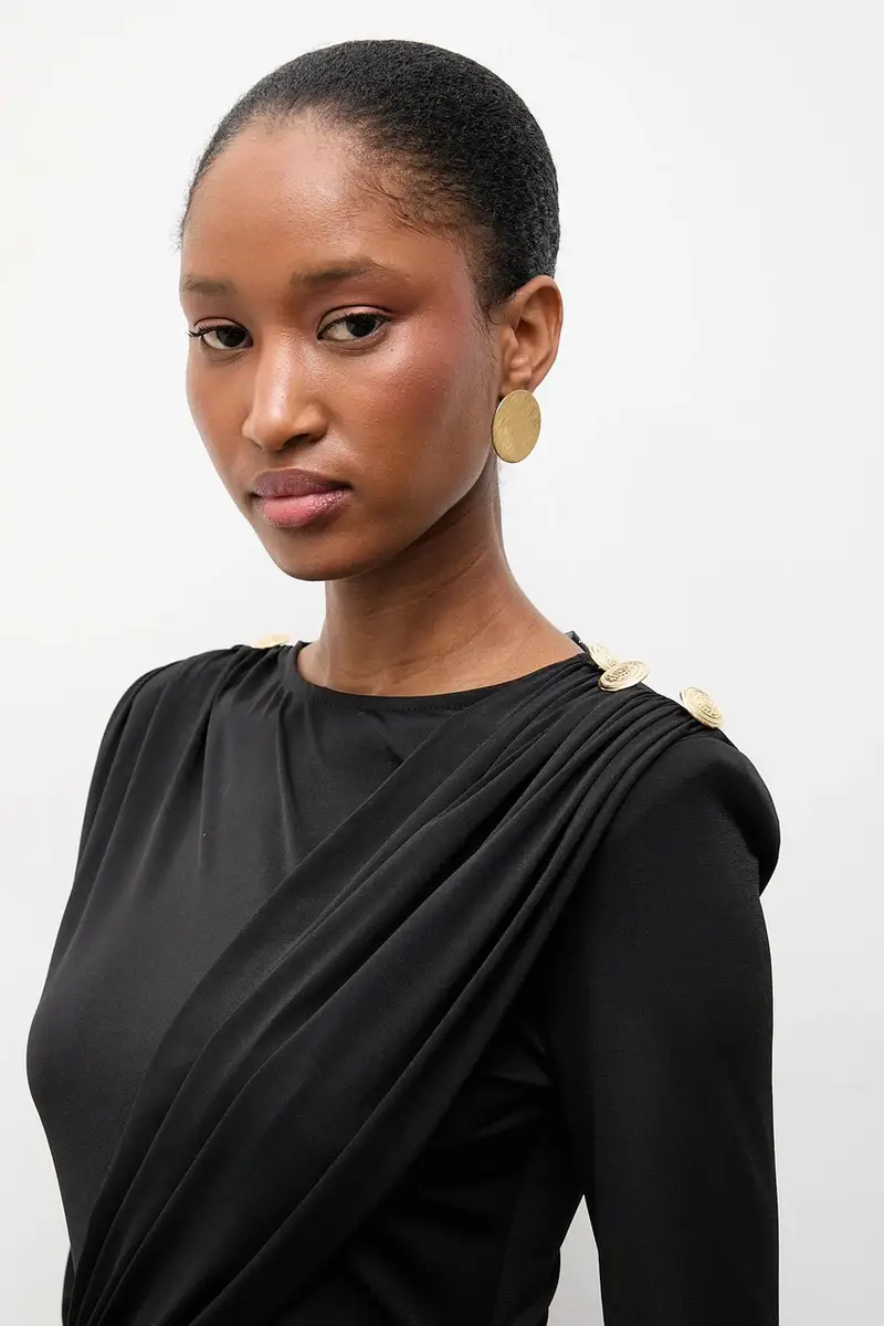 vestito Nero miniatura 4