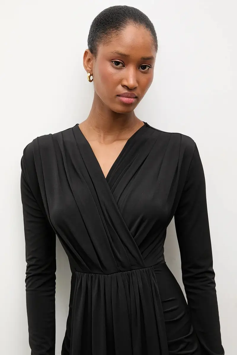 vestito Nero miniatura 5