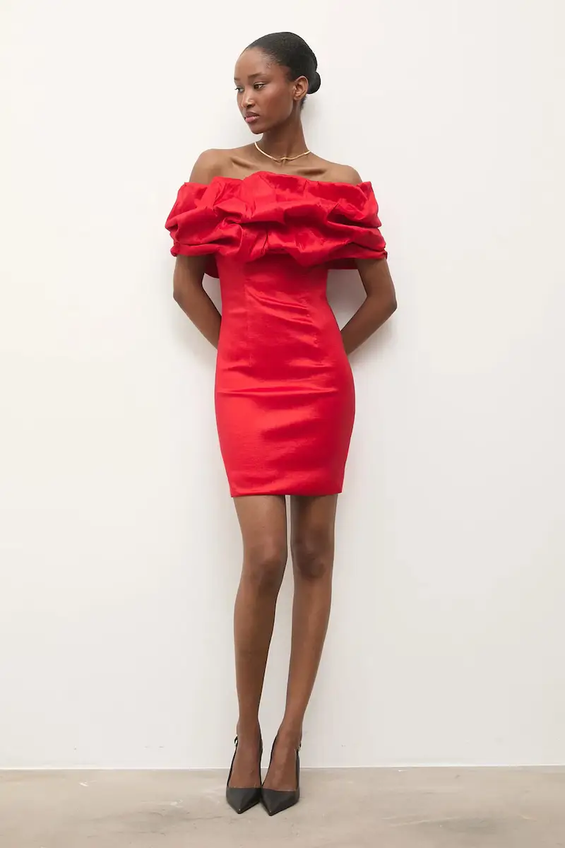 vestito Rosso miniatura 2