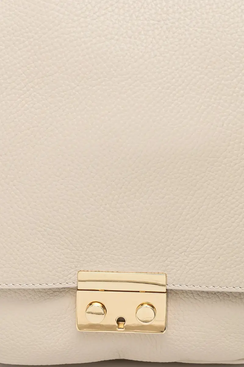 zaino in pelle donna colore beige miniatura 4