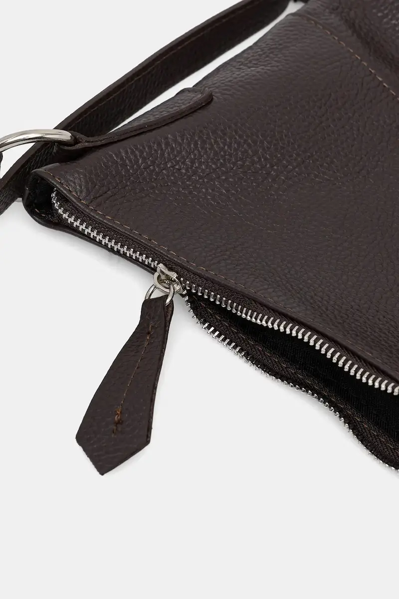 zaino in pelle donna colore marrone miniatura 5