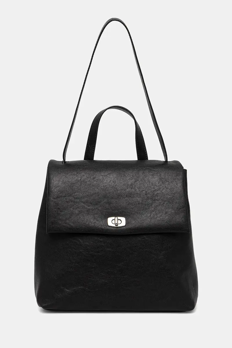 zaino in pelle donna colore nero