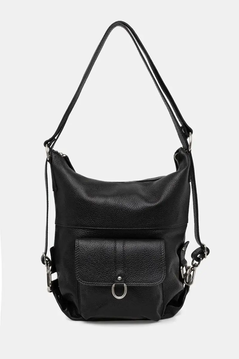 zaino in pelle donna colore nero