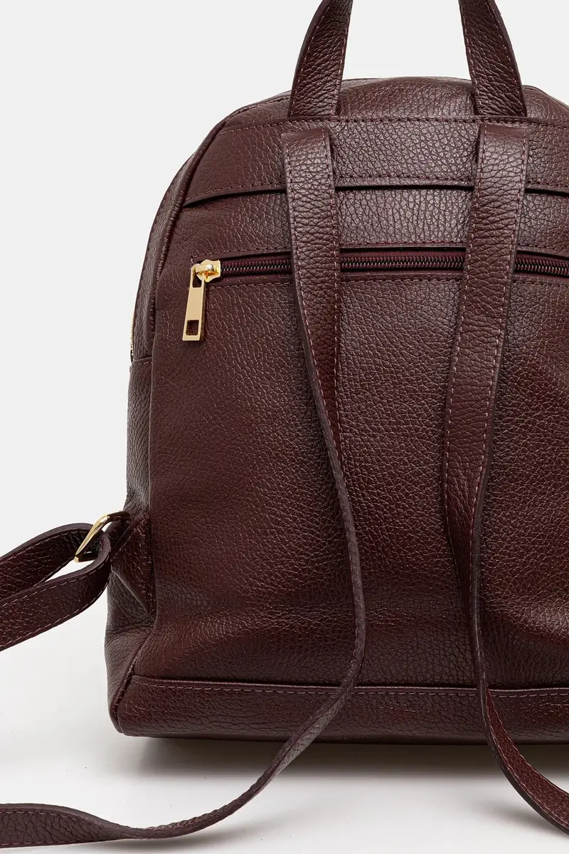 zaino in pelle Granata miniatura 3