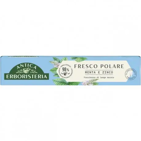 Antica Erboristeria Dentifricio Fresco Polare Menta E Zinco 75 Ml