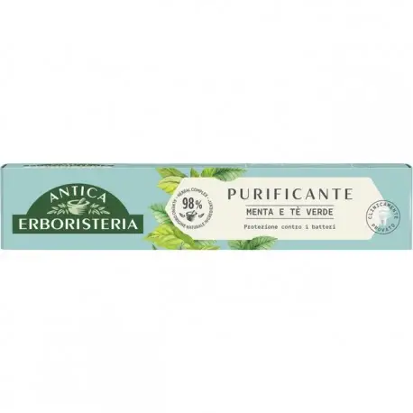 Antica Erboristeria Dentifricio Purificante Menta E Te Verde 75 Ml
