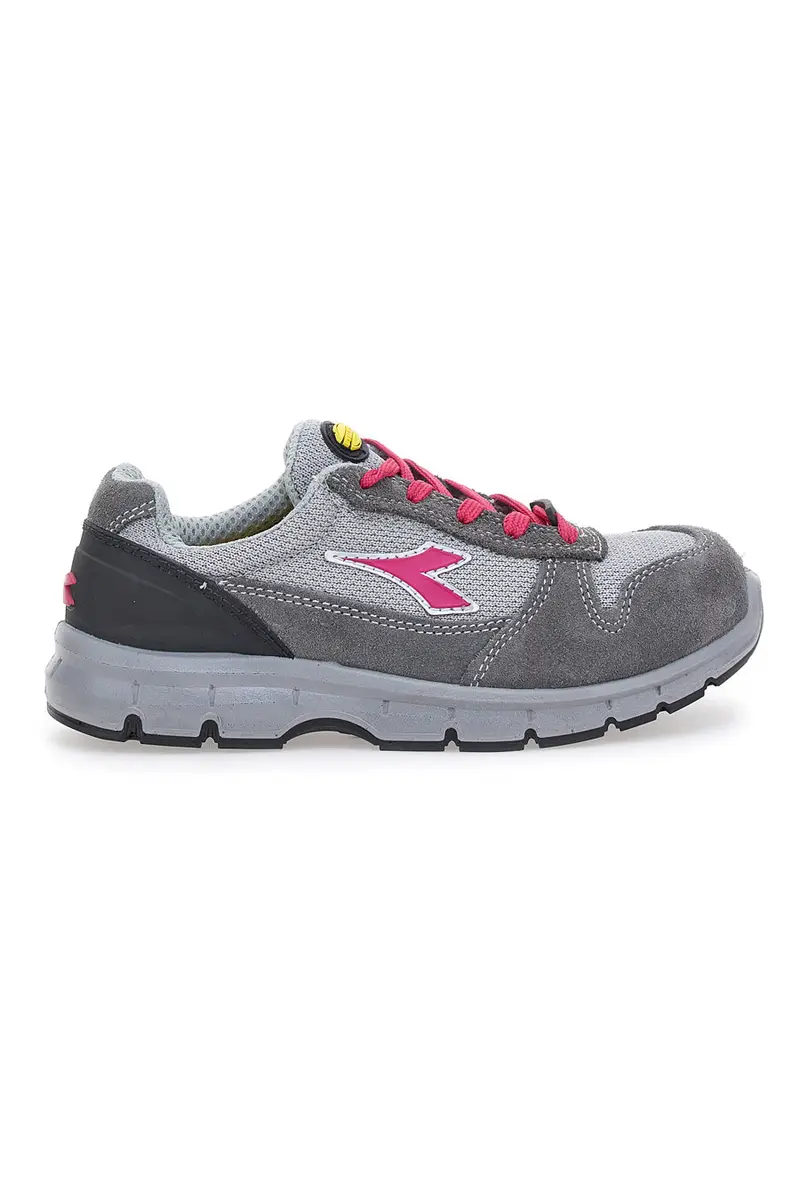 Antinfortunistiche grigie e rosa DIADORA RUN G TEXTILE LOW S1P SRC