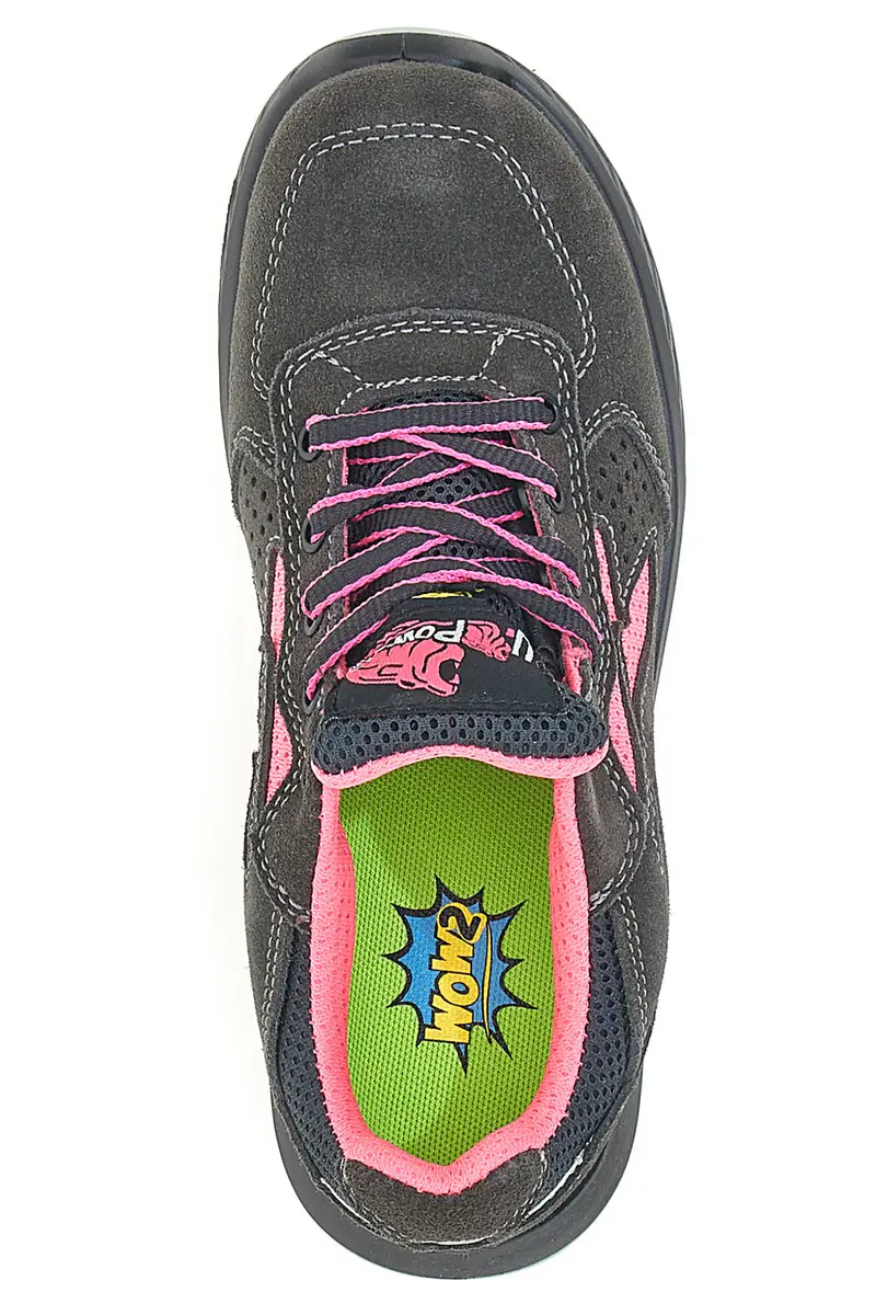 Antinfortunistiche grigie e rosa traspiranti U.Power Tokyo ESD S1PS SR miniatura 3