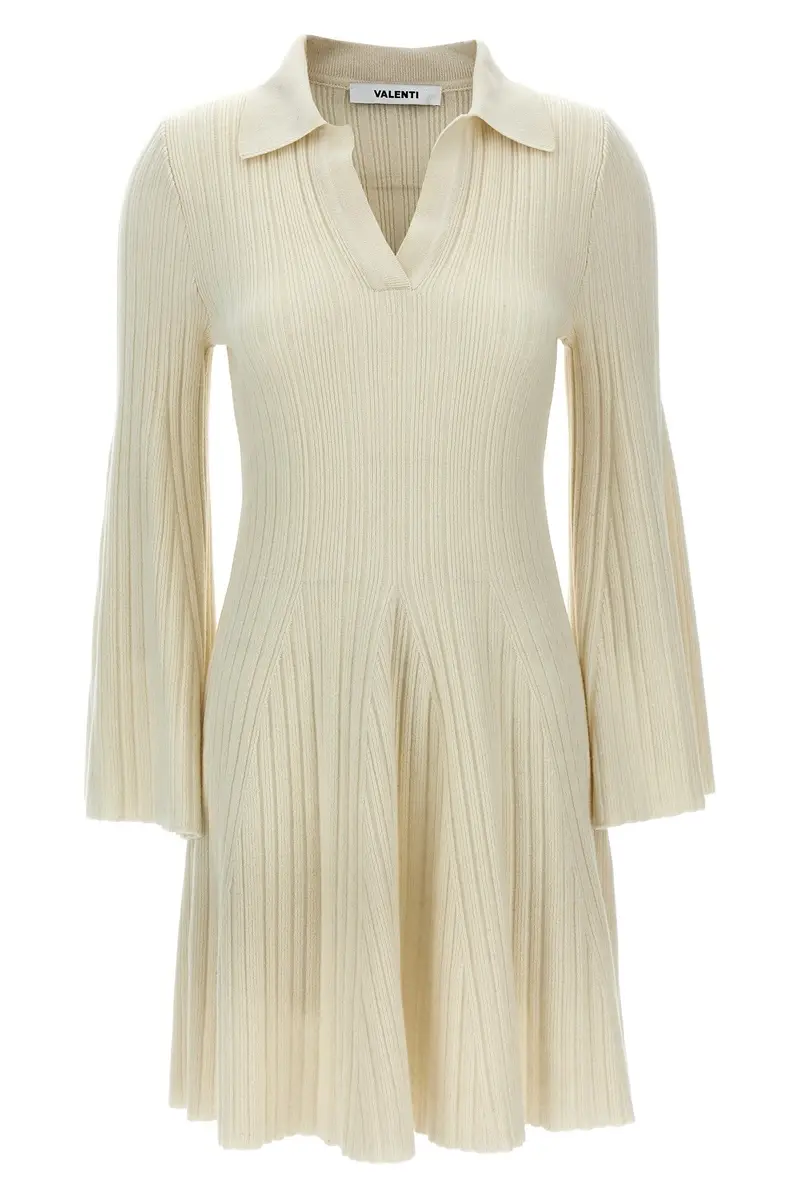 Abito Hester Skater Bianco