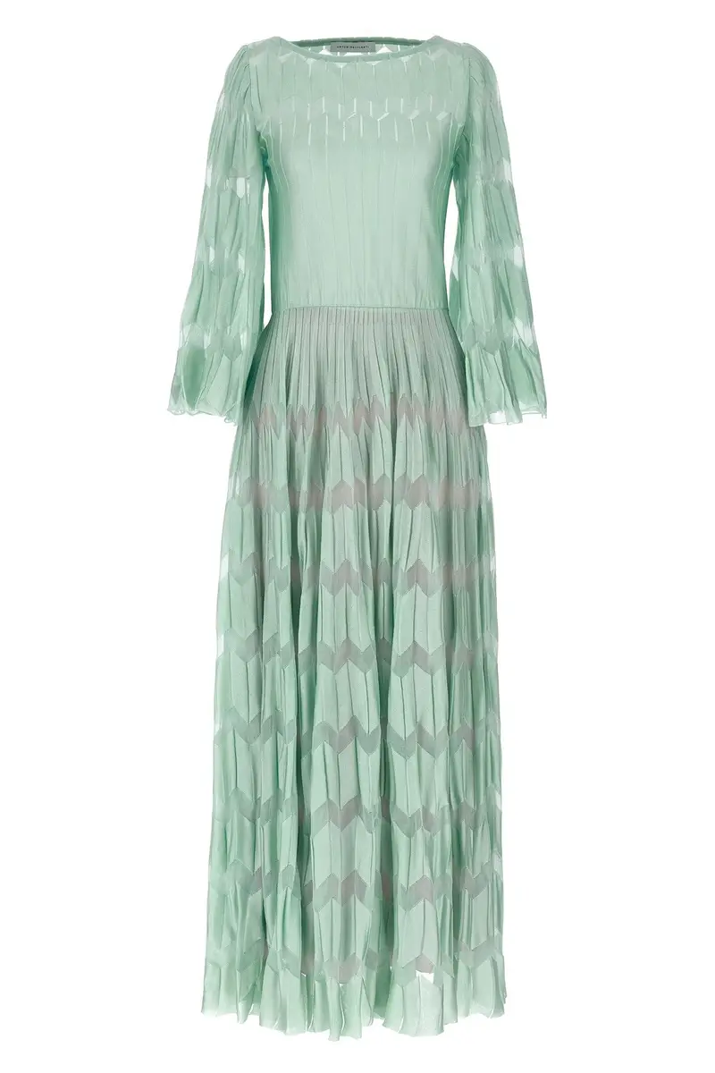 Abito Lungo Mariko Mori Verde