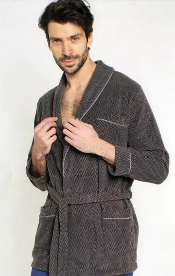 Giacca uomo da camera in pile Antony Eliseo
