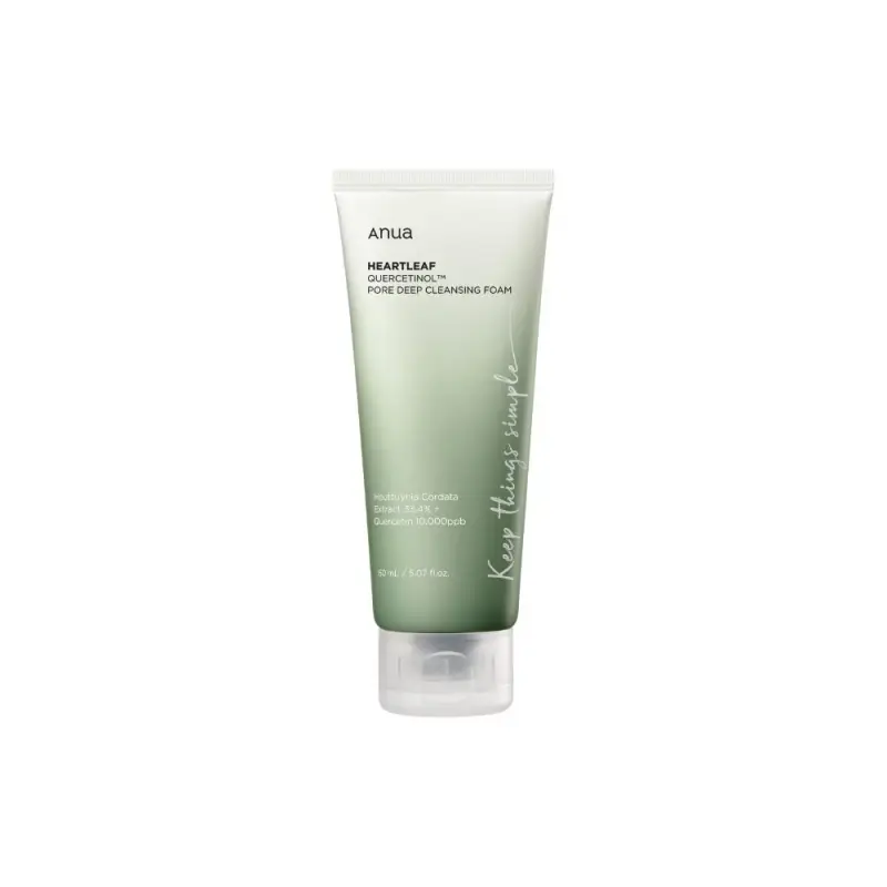 Viso HEARTLEAF Quercetinol Pore Deep Cleansing Foam - Mousse detergente viso