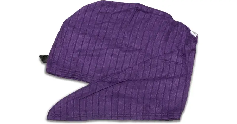 Dry It Up Turbante Capelli comodo Viola Viscosa Bambu assorbente