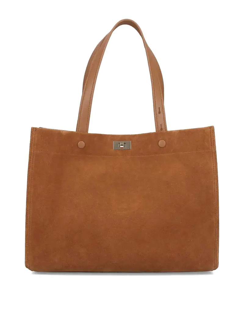 Borsa Tote Piccola Marrone