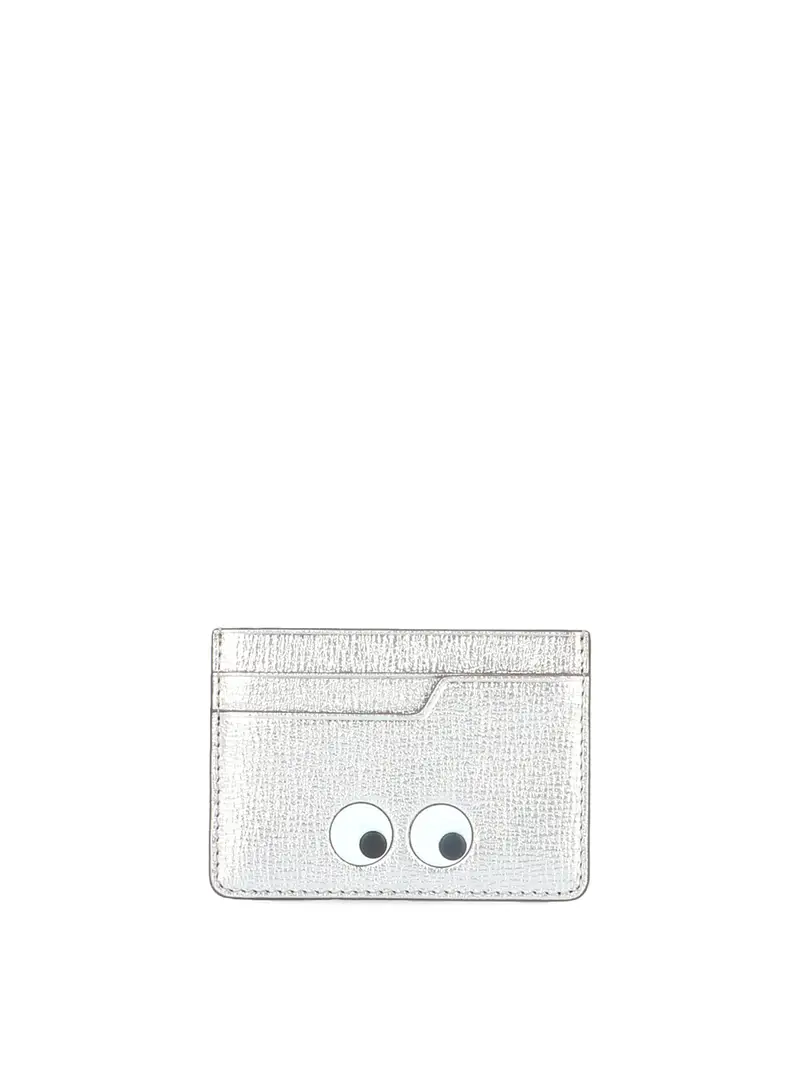 Portacarte Eyes Argento