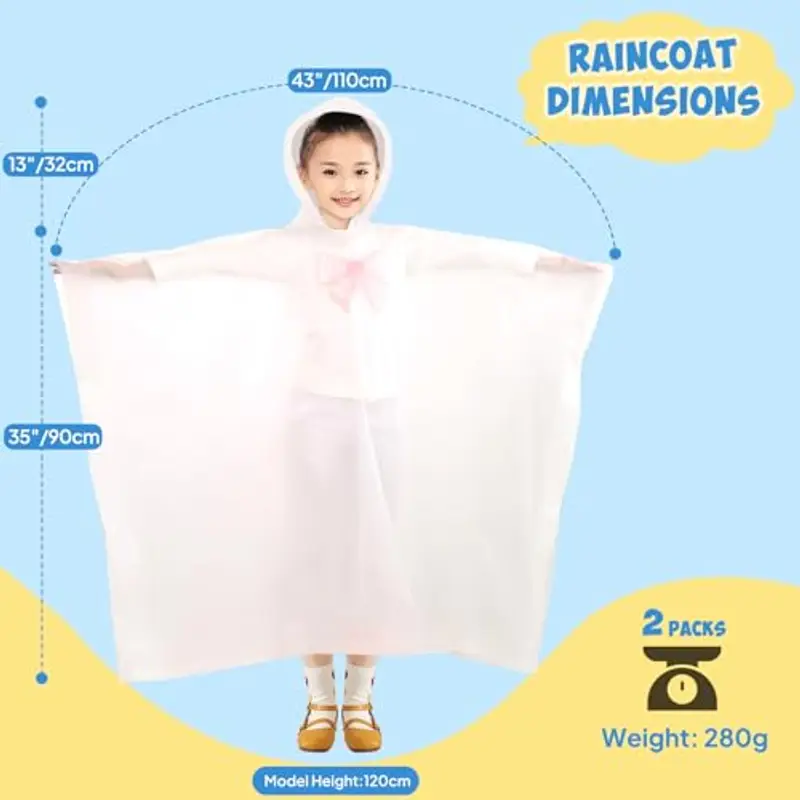 ANYOO Impermeabili Bianco 2094122 miniatura 2