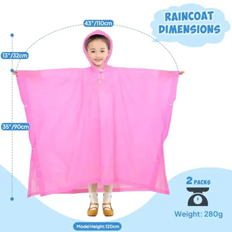 ANYOO Impermeabili Rosa 2094120 miniatura 2