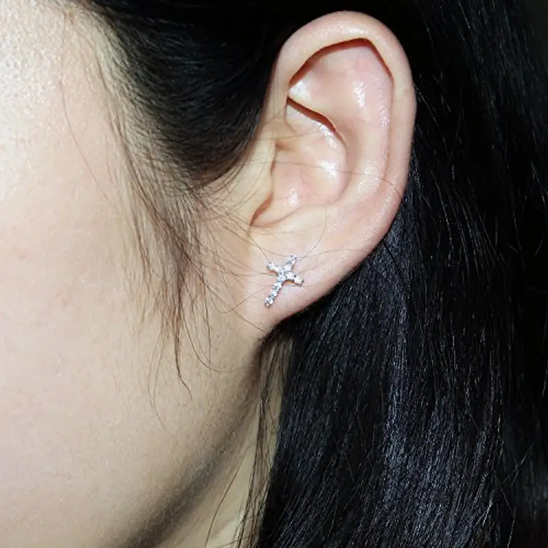 AoedeJ Orecchini Donna Argento 2106197 miniatura 2