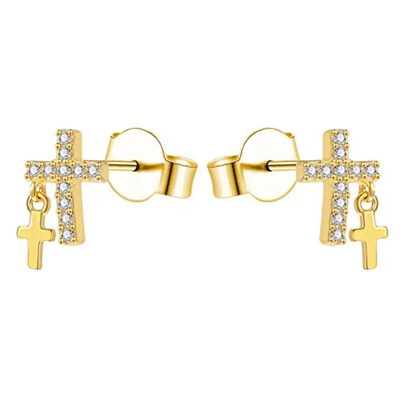 AoedeJ Orecchini Uomo Argento 2106204