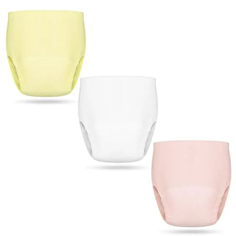 AOLSO Set 3 Mutandine Apprendimento Vasino Bambini Cotone