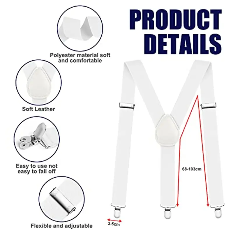 Aomig Bretelle Uomo Nero 1597423 miniatura 2