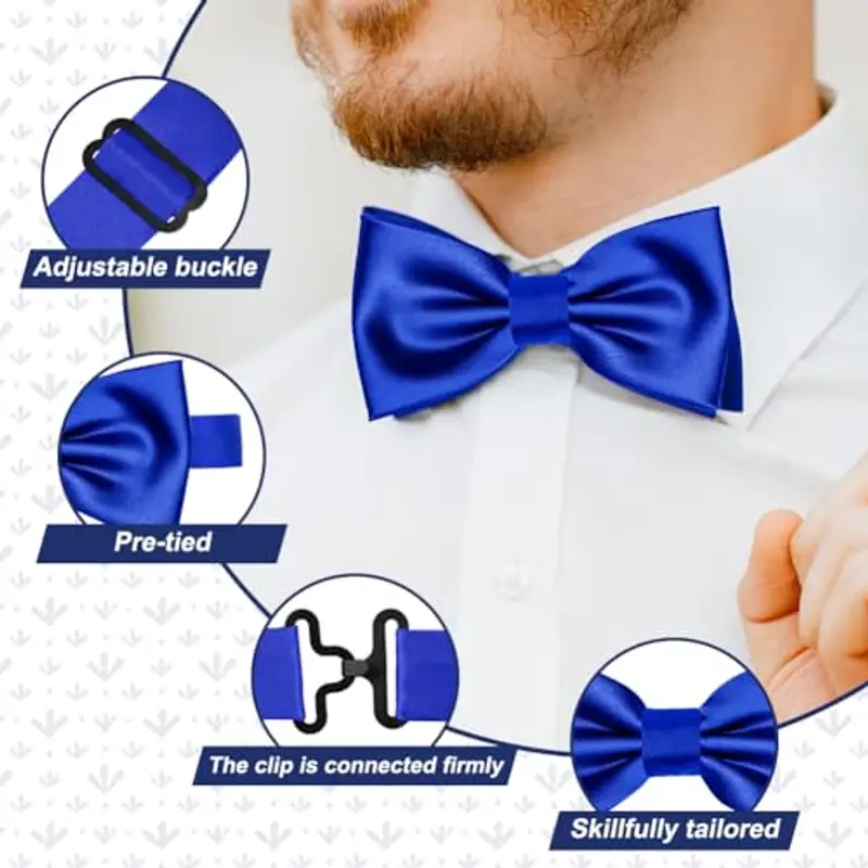 AOOWU Bretelle Uomo Blu 2157880 miniatura 3