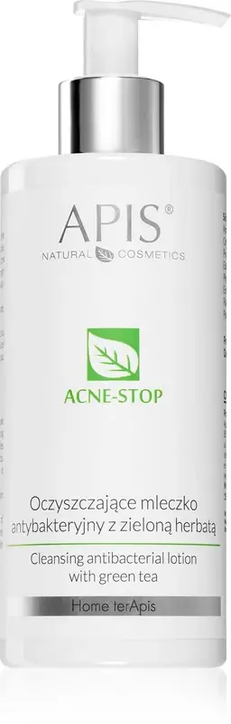 Natural Cosmetics Acne-Stop Home TerApis latte struccante detergente con the verde 300 ml