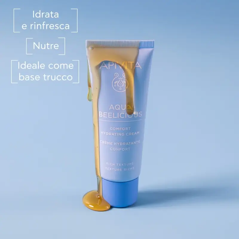 Aqua Beelicious Crema Comfort Idratante Texture Ricca - Crema idratante viso miniatura 2