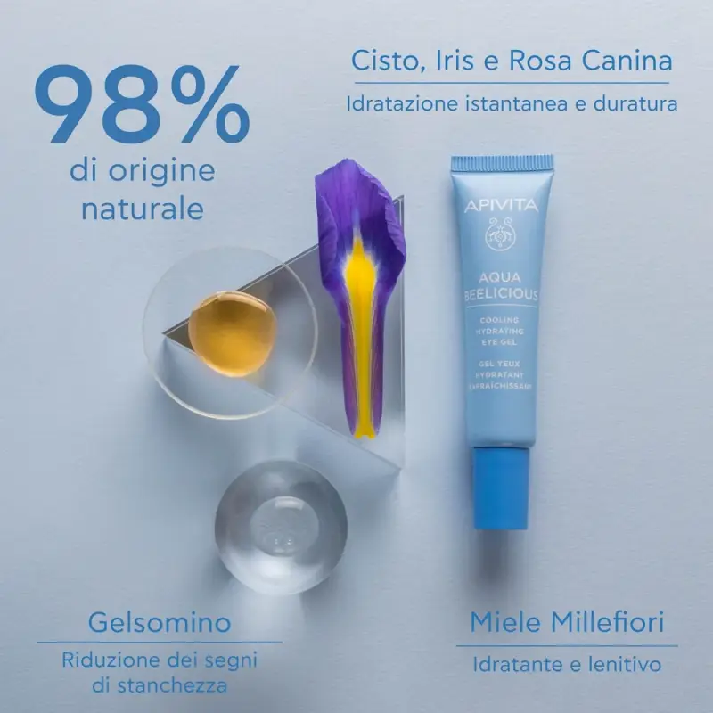 Aqua Beelicious Gel Contorno Occhi Idratante Rinfrescante - Contorno occhi miniatura 3