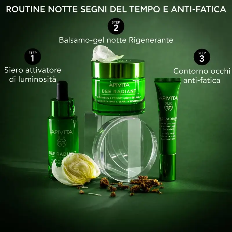 Bee Radiant Gel-Balsamo Notte Levigante e Rigenerante - Crema antirughe miniatura 4