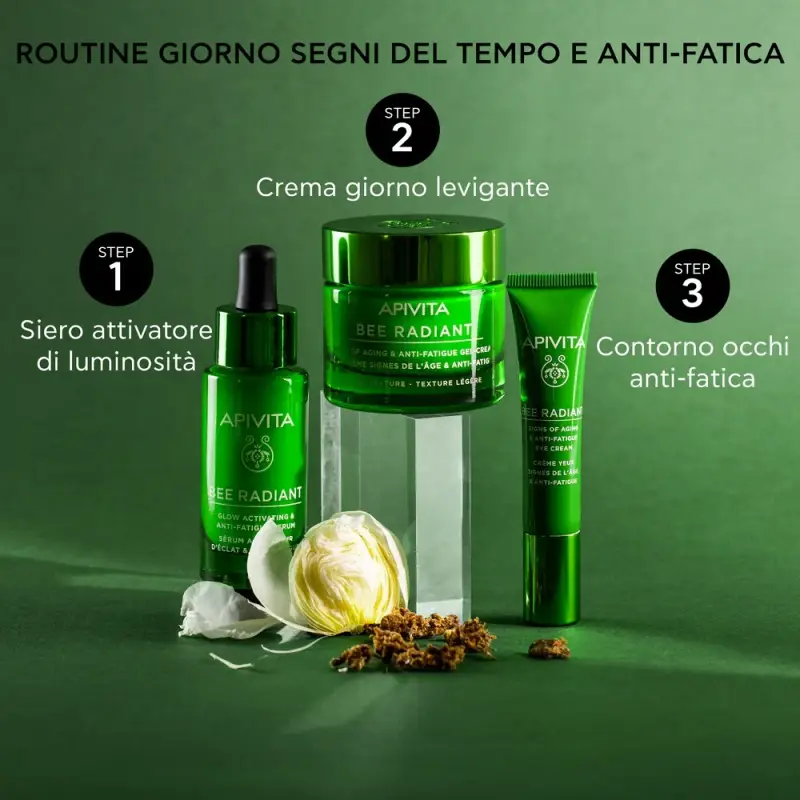 Bee Radiant Gel Crema Segni dell'Età e Anti-fatica - Texture Leggera - Crema antirughe miniatura 5
