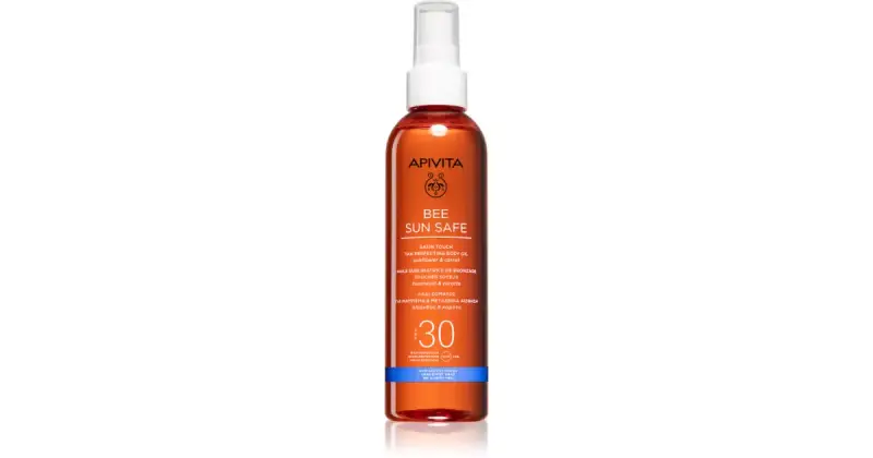 Bee Sun Safe Body Oil per abbronzatura e sensazione setosa SPF30 200 ml