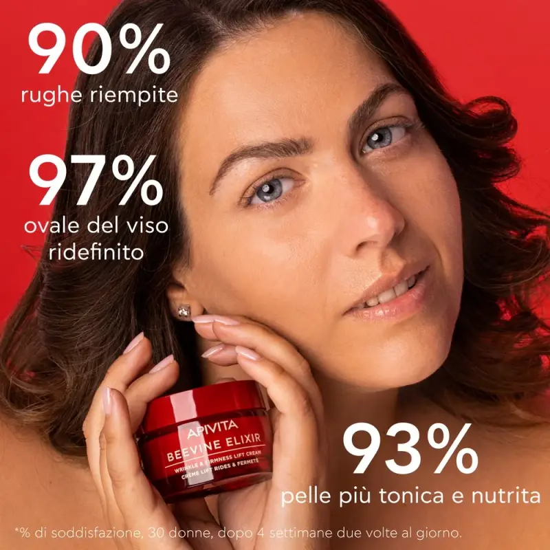 Beevine Elixir Crema Anti-Rughe Rassodante Liftante - Texture Ricca - Trattamento antietà pelli mature, Trattamento viso effetto lifting, Crem miniatura 4